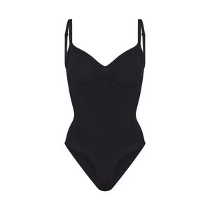 NWT SKIMS SEAMLESS SCULPT BRIEF BODYSUIT, XLARGE, ONYX